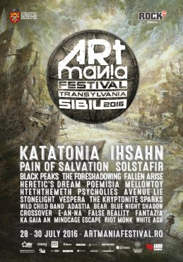 Official ARTmania Festival Sibiu 2016 Artwork